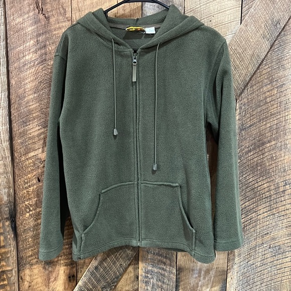 Heirloom Collectibles Jackets & Blazers - VINTAGE Heirloom Collectibles SOFT Fleece Zip Hoodie jacket